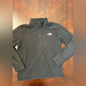 The North Face Men's Charcoal Zip-Up Sweater